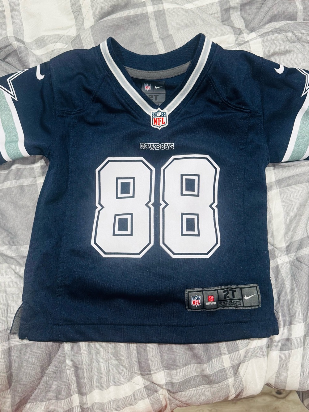 Authentic Nike Kids Dallas Cowboys #88 Jersey with White Accents
